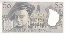Frankreich 50 Francs - Quentin de la Tour - 1991 - S&eacute;rie T.69 - P.152