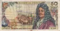 Frankreich 50 Francs - Racine - 05 -1970 - Serial R.169 - P.148