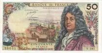 Frankreich 50 Francs - Racine - 10-08-1972 - Serial V.197