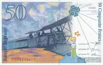 Frankreich 50 Francs - Saint-Exup&eacute;ry - 1992 - Lettrer P - Higher Sheep - P.157