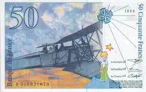 Frankreich 50 Francs - Saint-Exup&eacute;ry - 1993 - F.72.02