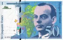 Frankreich 50 Francs - Saint-Exup�ry - 1993 - Letter A - F.72.02