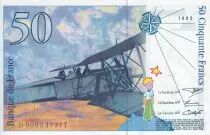 Frankreich 50 Francs - Saint-Exup&eacute;ry - 1993 - Letter D - F.72.02