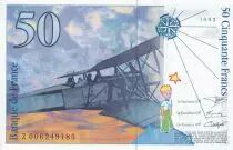 Frankreich 50 Francs - Saint-Exup&eacute;ry - 1993 - Letter Z - UNC - P.157b