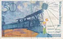 Frankreich 50 Francs - Saint-Exup&eacute;ry - 1994 - Letter L - F - P.157Aa