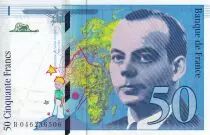 Frankreich 50 Francs - Saint-Exup&eacute;ry - 1996 - Letter B - P.157