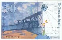 Frankreich 50 Francs - Saint-Exupery - 1996 - Serial W.029
