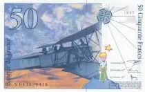 Frankreich 50 Francs - Saint-Exupery - 1997 - Serial N.043