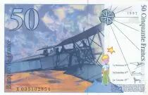 Frankreich 50 Francs - Saint-Exupery - 1997 - Serial X.035