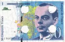Frankreich 50 Francs - Saint-Exup�ry - Annuled - 1999 - Letter Z - P.157