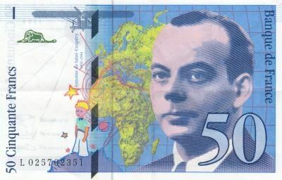 Frankreich 50 Francs - Saint-Exup�ry - ND (1990-1944) - Series L.025