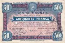 Frankreich 50 Francs - Ville -  Roubaix-Tourcoing - 9&eacute;me S&eacute;rie - 16-12-1916 - R6011