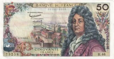 Frankreich 50 Francs, Racine - 07-02-1963 - Serial H.46