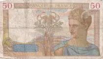 Frankreich 50 Francs Ceres - 02-12-1937 - Serial M.7207