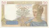 Frankreich 50 Francs Ceres - 13-05-1937 - Serial Y.6137 - XF