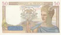 Frankreich 50 Francs Ceres - 16-07-1936 - Serial K.4786 - VF to XF