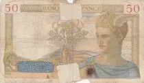 Frankreich 50 Francs Ceres - 17-01-1935 Serial S.237 - F
