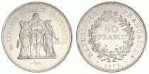 Frankreich 50 Francs Hercule - 1975 Silver