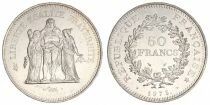 Frankreich 50 Francs Hercule - 1975 Silver