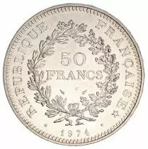 Frankreich 50 Francs Hercules - 1974