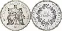 Frankreich 50 Francs Hercules - 1979 Silver - UNC