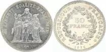 Frankreich 50 Francs Hercules obverse of 20 Francs - 1974