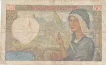 Frankreich 50 Francs Jacques Coeur - 05-05-1941 Serial P.79 - F