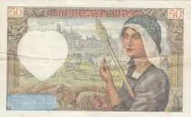Frankreich 50 Francs Jacques Coeur - 08-01-1942 - Serial Z.160 - VF