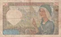 Frankreich 50 Francs Jacques Coeur - 08-05-1941 - Serial C.79 - P.93