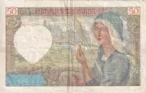 Frankreich 50 Francs Jacques Coeur - 08-05-1941 - Serial X.78 - P.93