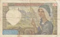 Frankreich 50 Francs Jacques Coeur - 11-09-1941 - Serial K.116