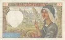 Frankreich 50 Francs Jacques Coeur - 13-03-1941 - Serial J.51 - VF