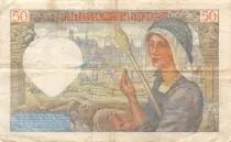Frankreich 50 Francs Jacques Coeur - 13-06-1940 Serial A.12 - VF