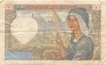 Frankreich 50 Francs Jacques Coeur - 13-06-1940 Serial N.12 - VF