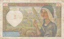 Frankreich 50 Francs Jacques Coeur - 15-05-1941 - Series A.85