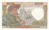 Frankreich 50 Francs Jacques Coeur - 15-05-1941 Serial F.86