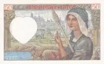 Frankreich 50 Francs Jacques Coeur - 15-05-1942 - Serial M.171