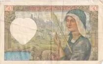 Frankreich 50 Francs Jacques Coeur - 15.05.1941 -  Serial H.84