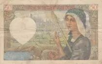 Frankreich 50 Francs Jacques Coeur - 17-07-1941 - Serial V.92