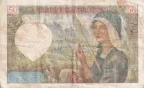 Frankreich 50 Francs Jacques Coeur - 17-07-1941- Serial Y.94 - F - P.93