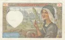 Frankreich 50 Francs Jacques Coeur - 20-11-1941 - Serial D.138 - VF