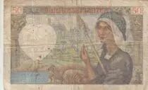 Frankreich 50 Francs Jacques Coeur - 20-11-1941 - Serial L.137