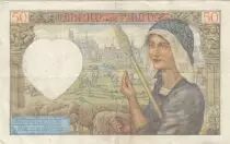 Frankreich 50 Francs Jacques Coeur - 20-11-1941- Serial E.139