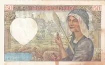 Frankreich 50 Francs Jacques Coeur - 24-04-1941 - Serial T.77