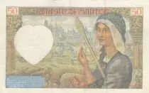 Frankreich 50 Francs Jacques Coeur - 24-04-1941 - Serial U.66 - VF