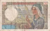 Frankreich 50 Francs Jacques Coeur - 26-09-1940 - Serial 0.21 - F - P.93