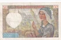 Frankreich 50 Francs Jacques Coeur - 26-09-1940 - Serial 0.21