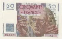 Frankreich 50 Francs Le Verrier - 02-05-1946 - Serial H.9 - UNC