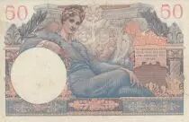 Frankreich 50 Francs Mercury, French Treasury  -Suez - 1956 - Serial R.1 88395