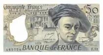 Frankreich 50 Francs Quentin de la Tour - 1978 Serial F.12 - AU+